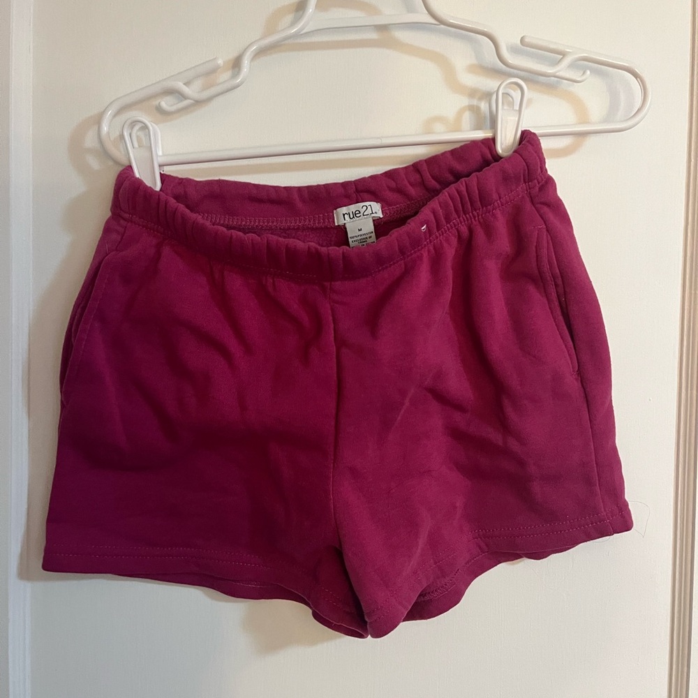 Rue21 Fuchsia Lounge Shorts